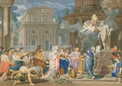 Sacrifice of Apollo by Richard van Orley